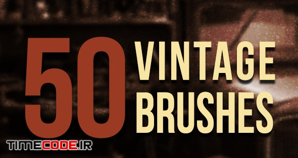 50 Vintage Brushes