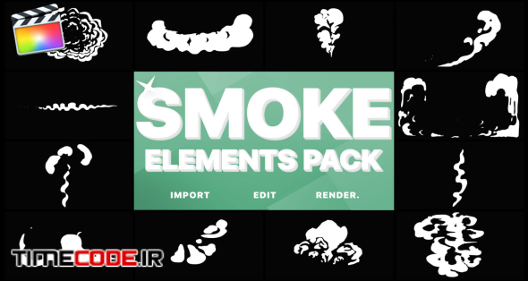 Cartoon Smoke Elements