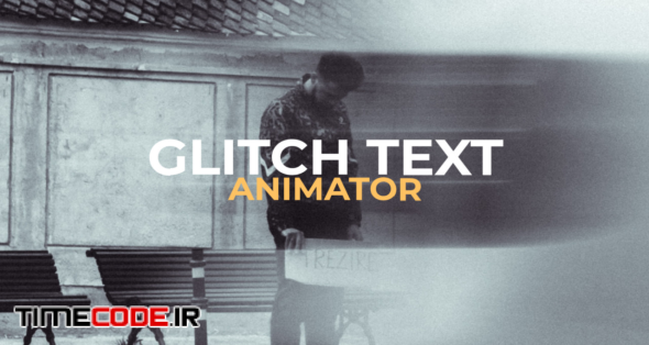 Glitch Text Animator