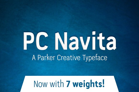 ★ PC Navita ★ Geometric Font