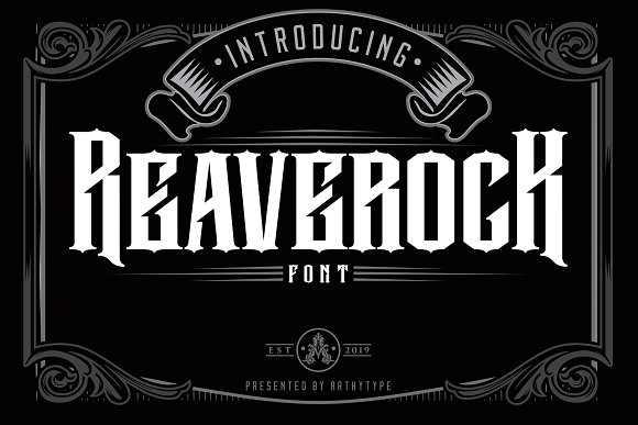 Reaverock Display Font
