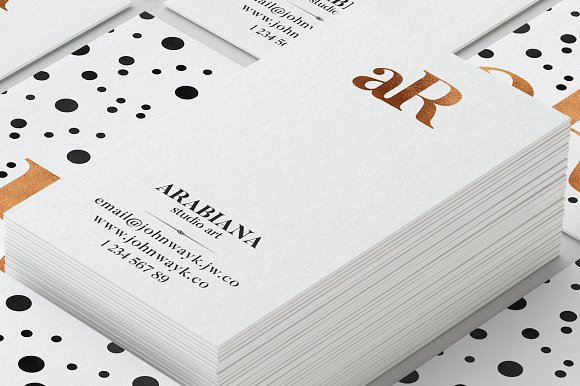 MODERN Business Card Template 3 In 1