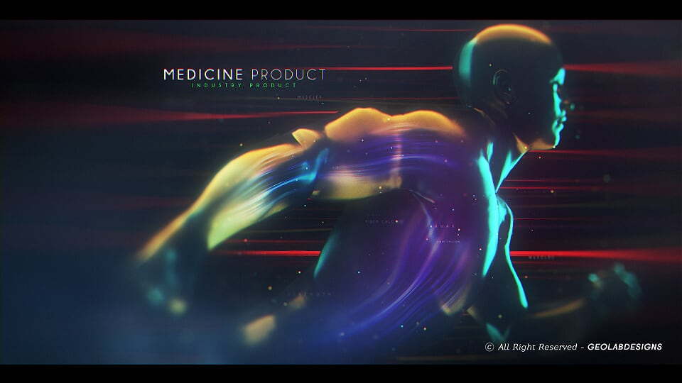  Medicine Product Promo / Titles Animations / Human Titles 