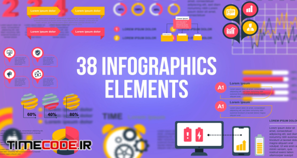 38 Infographics Elements