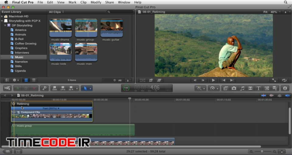 Effective Storytelling with Final Cut Pro X v10.0.9