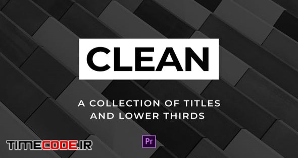  Clean Titles and Lower Thirds - For Premiere Pro 