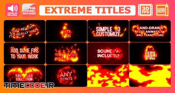  Extreme Titles | After Effects 