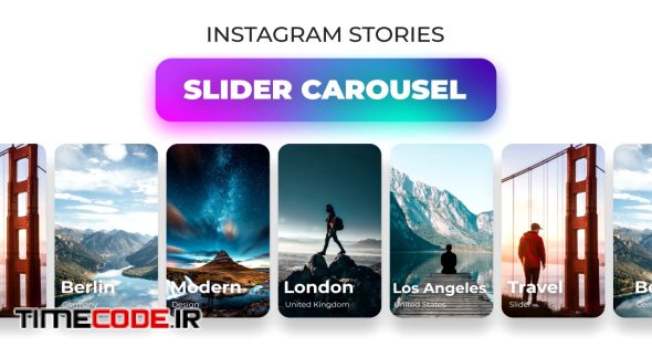 Instagram Stories Slider Carousel