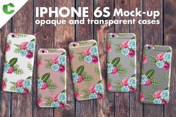 Iphone 6S Case + Device Mock-Up