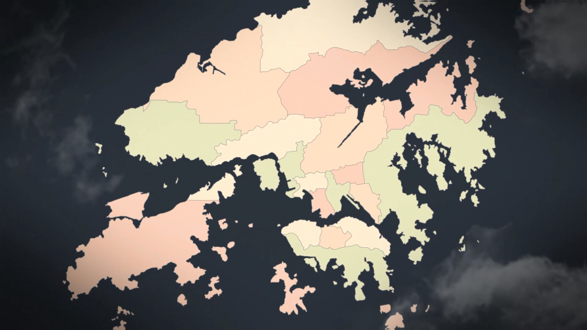  Hong Kong Animated Map - Hong Kong Region of the Peoples Republic of China 