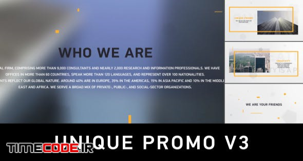  Unique Promo v3 | Corporate Presentation 