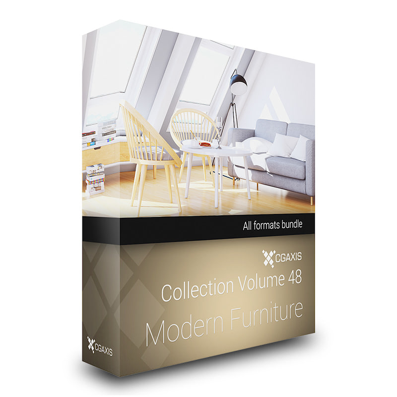 CGAxis Models Volume 48 Modern Furniture