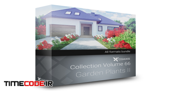 CGAxis Models Volume 66 Garden Plants II