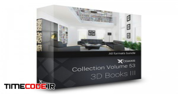 CGAXIS MODELS VOLUME 53 3D BOOKS III
