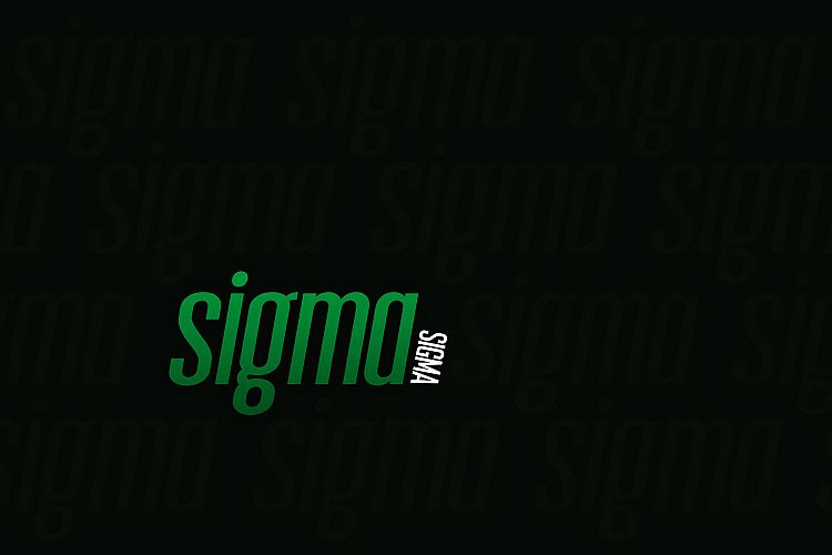 Sigma Display Font