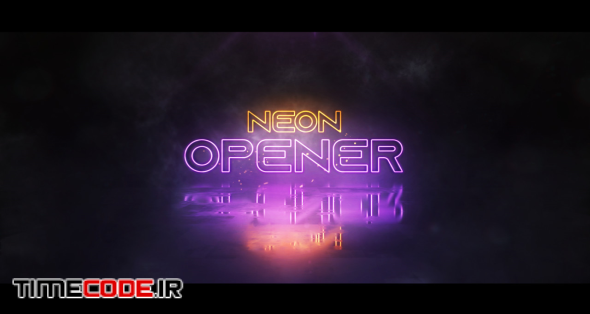 Neon Logo Opener