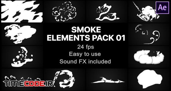 Smoke Elements Pack 01