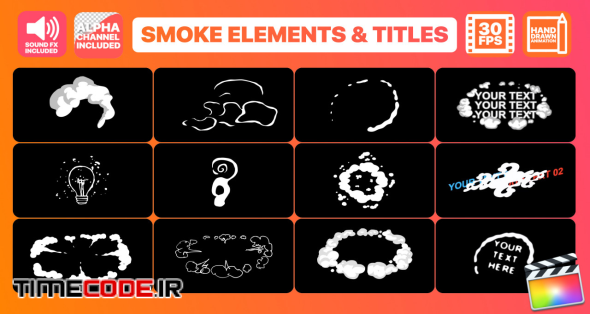 Flash FX Smoke Elements And Titles
