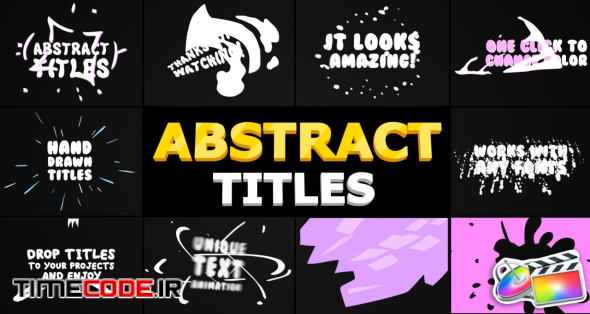 Abstract Cartoon Titles