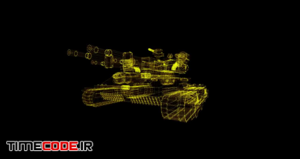 Automatic Combat Vehicle Hologram