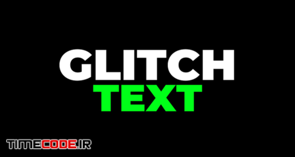 Glitch Text Transitions