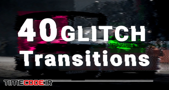 40 Glitch Transitions