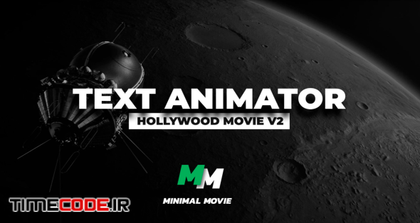 Text Animator - Hollywood Movie V2