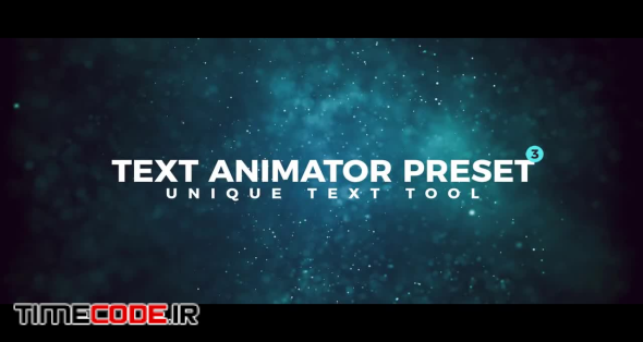 Text Animator Preset V3