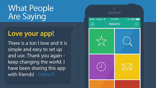 Mobile App Landing Page Promo 