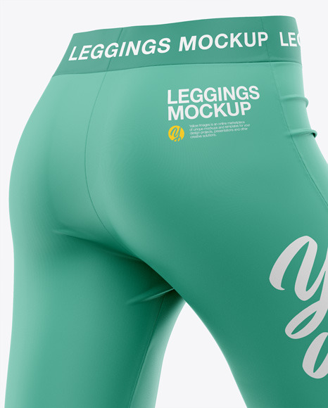 دانلود موکاپ لگ زنانه Women's Leggings Mockup 48546- تایم ...