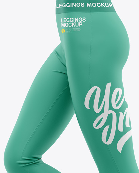 Download دانلود موکاپ لگ زنانه Women's Leggings Mockup 48628 | تایم کد