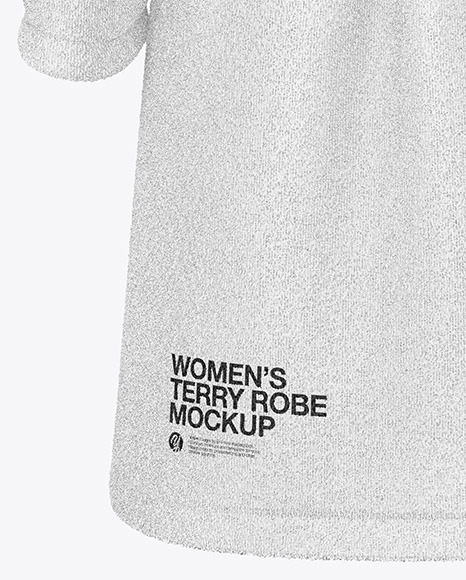 Download دانلود موکاپ روبدوشامبر زنانه Women's Terry Robe Mockup ...