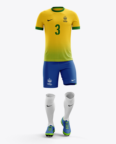 Men’s Full Soccer Kit Mockup 