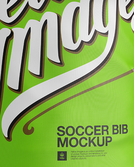 Soccer Bib Mockup 