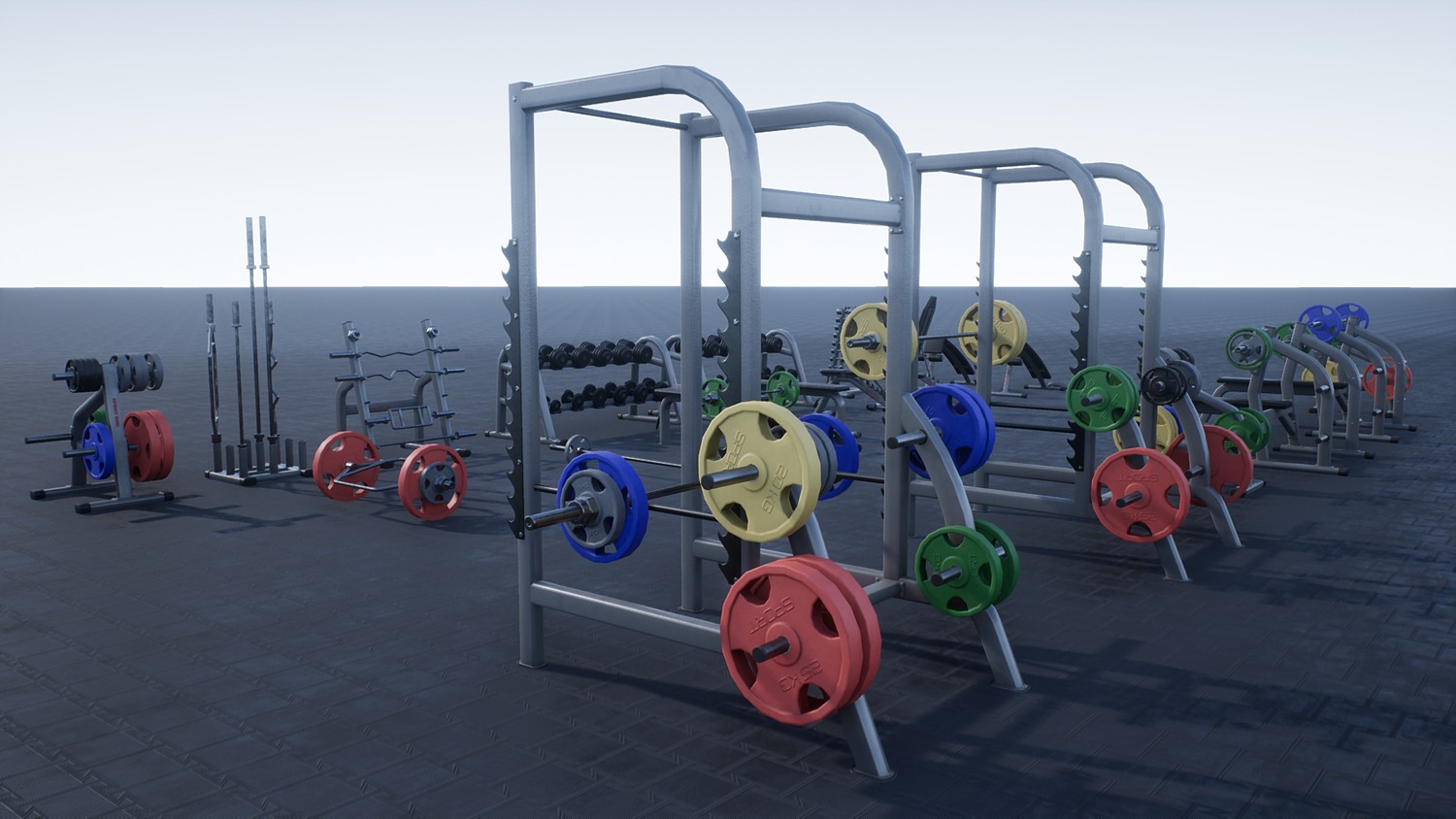 Gym Props PACK 01