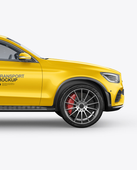 Coupe Crossover SUV Mockup 
