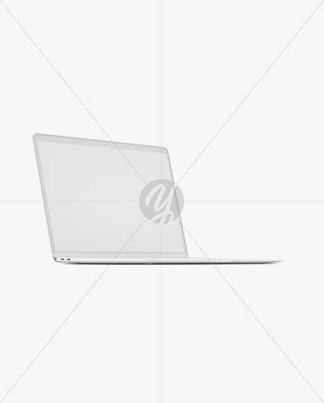 Clay Macbook Air Mockup in Device Mockups on Yellow Images Object Mockups