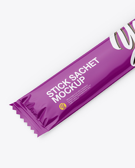 Download دانلود موکاپ بسته بندی شکلات Glossy Stick Sachet Mockup 48444 - تایم کد | مرجع دانلود پروژه ...