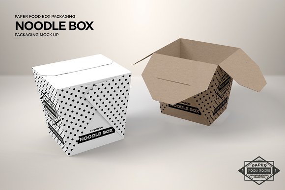 Download دانلود موکاپ جعبه نودل Noodle Box Packaging Mockup 986682 - تایم کد | مرجع دانلود پروژه آماده ...