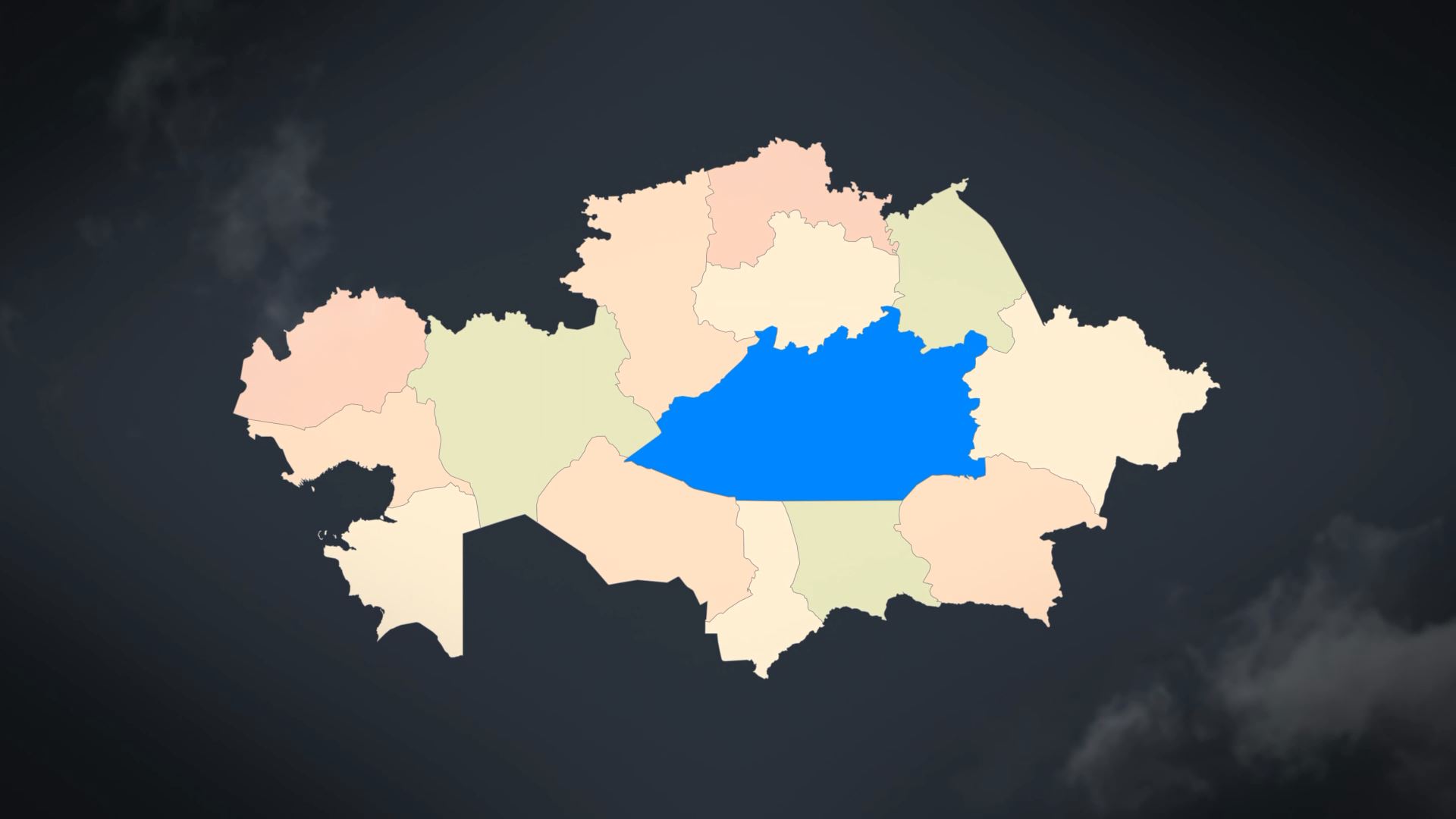  Kazakhstan Map - Republic of Kazakhstan Map Kit 