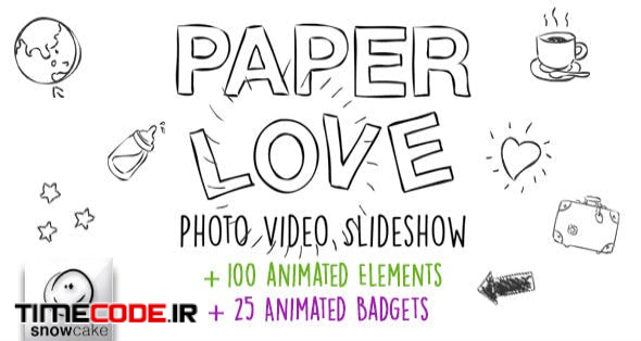  Paper Love Photo Video Slideshow 