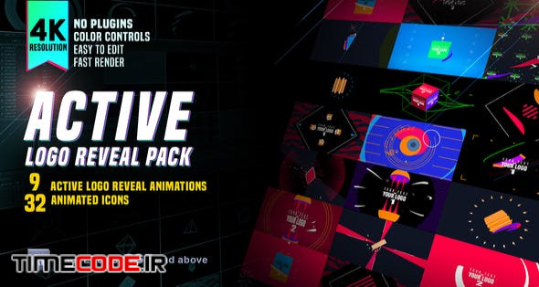  Active Logo Reveal Pack 