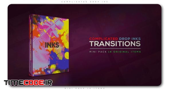  Complicated Drop Ink Transition Pack 