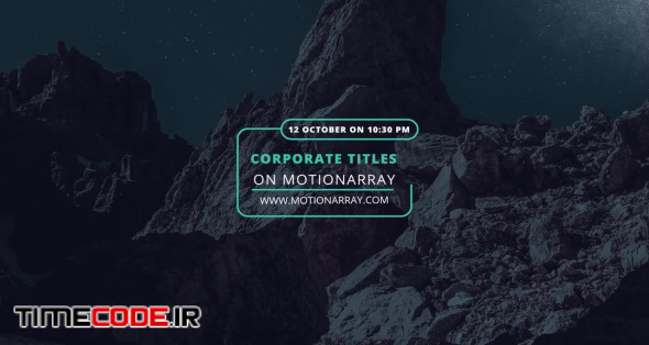 4K Event Corporate Titles