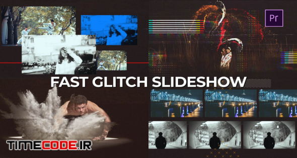 Fast Glitch Slideshow