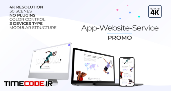 App Website Service Promo