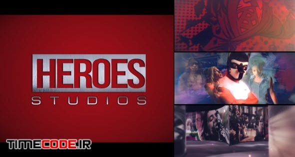  Heroes Logo Intro 