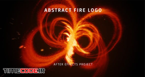  Abstract Fire Logo 