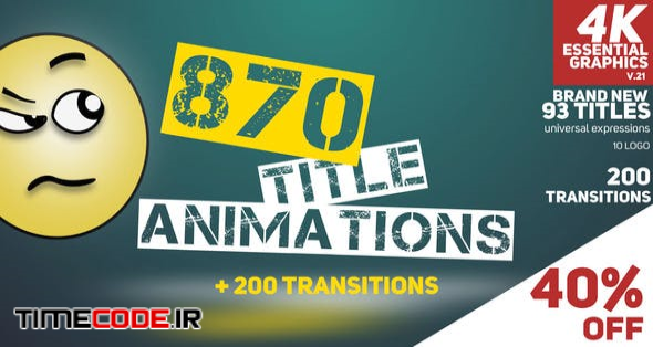  870 Title Animations 