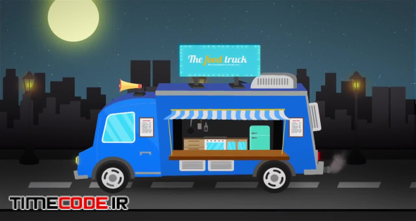 Food Truck Logo Reveal